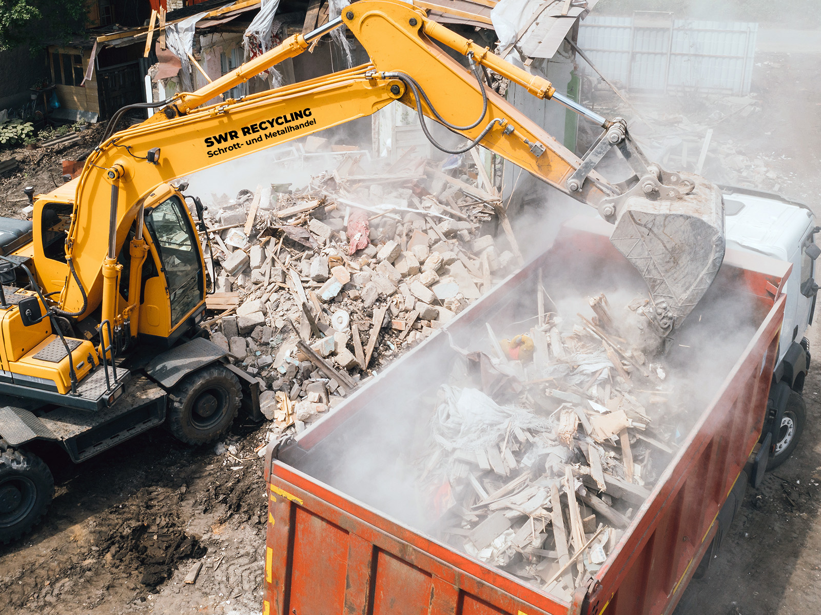 abholung von schrott